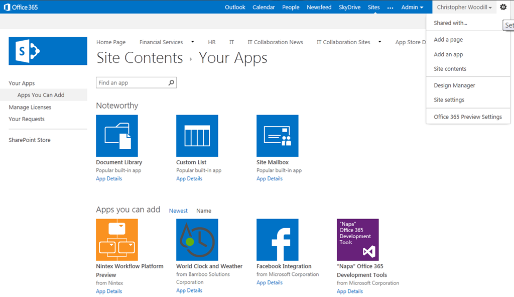 sharepoint intranet portal